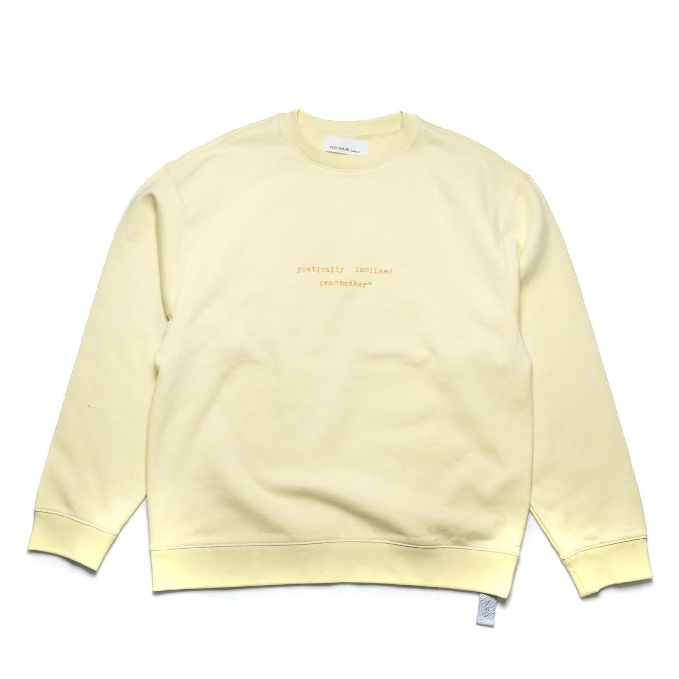 PEACEMAKER oamc * LOOSE FIT CREWNECK LANDART 02 PRINT(2Ÿ)