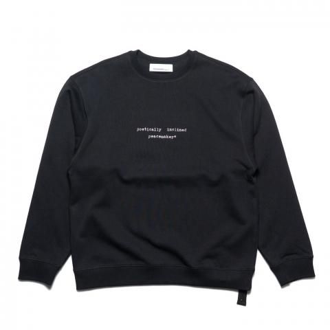 PEACEMAKER oamc * LOOSE FIT CREWNECK LANDART 02 PRINT(2Ÿ)