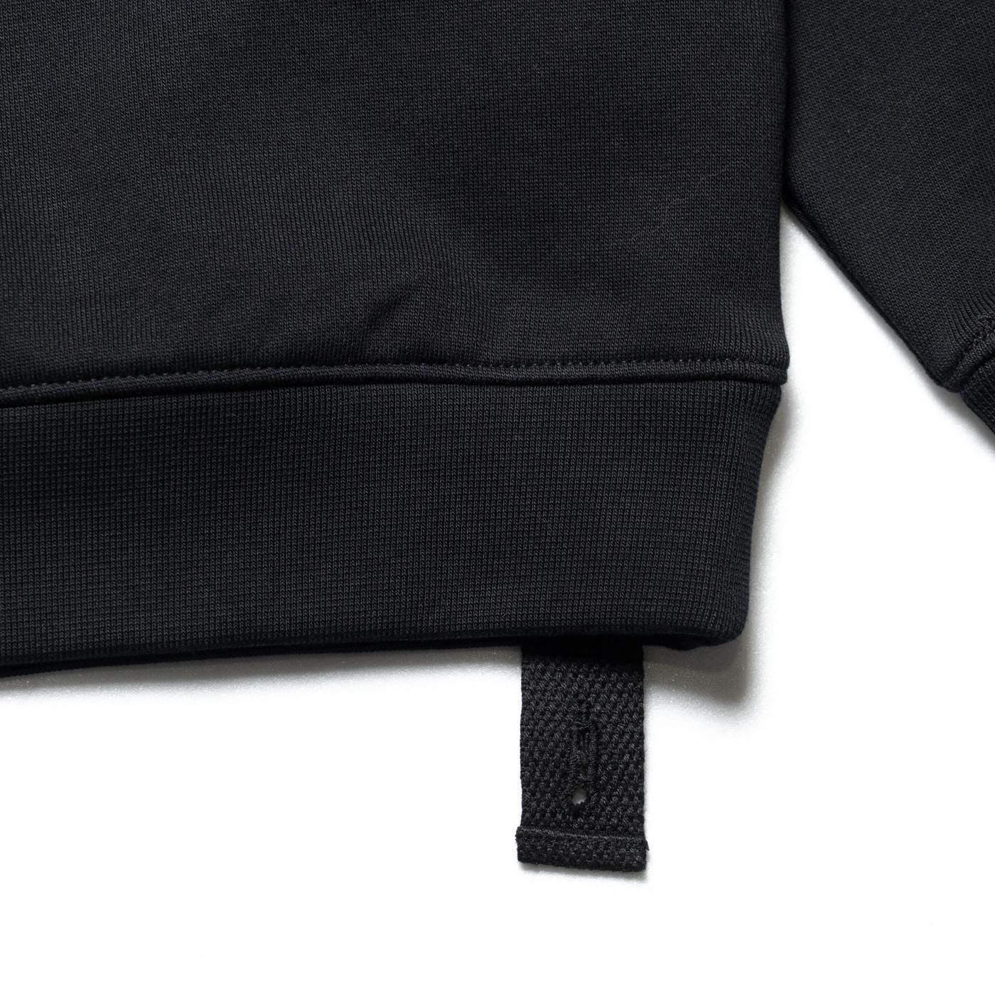 PEACEMAKER oamc * LOOSE FIT CREWNECK SMILE PRINT * Black