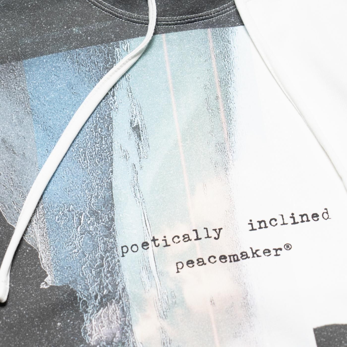 PEACEMAKER oamc * HOODED TEE COLLAGE PRINT * Collage