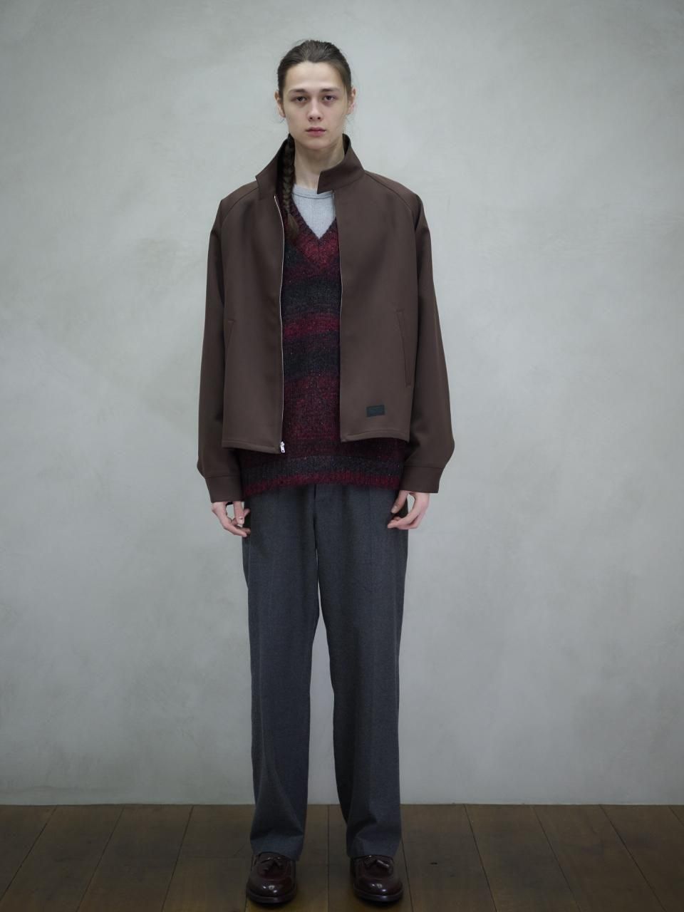 UNUSED * US2534 Mohair V-neck Knit(2Ÿ)