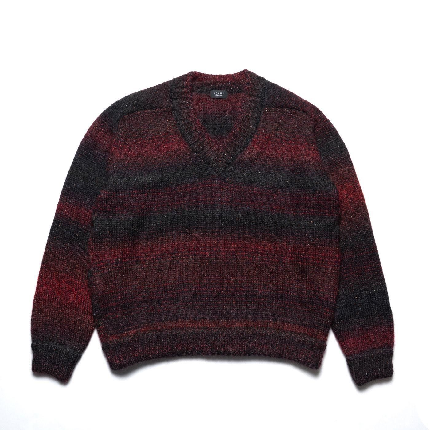 UNUSED * US2534 Mohair V-neck Knit(2Ÿ)