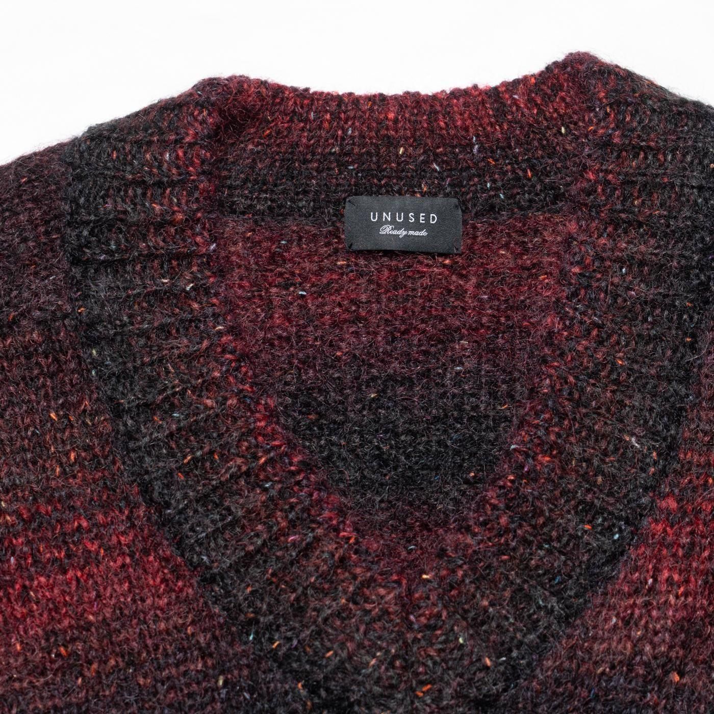 UNUSED * US2534 Mohair V-neck Knit(2Ÿ)