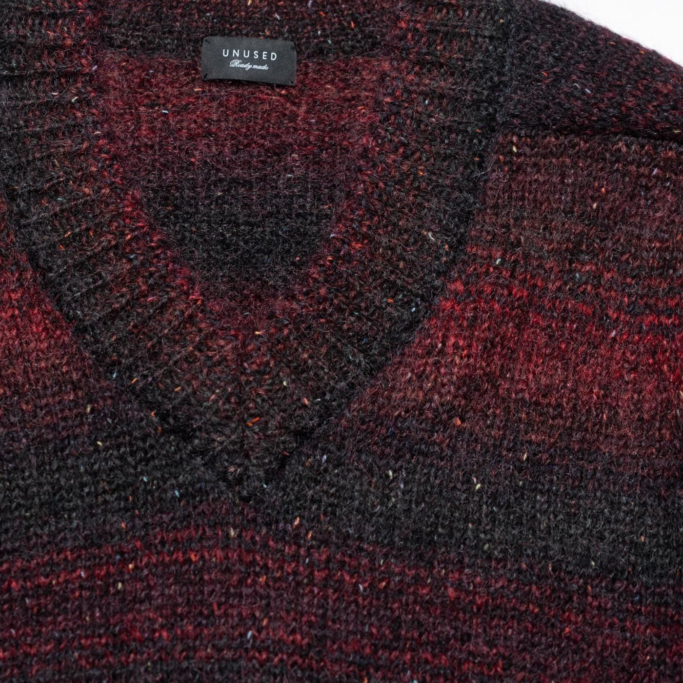 UNUSED * US2534 Mohair V-neck Knit(2Ÿ)