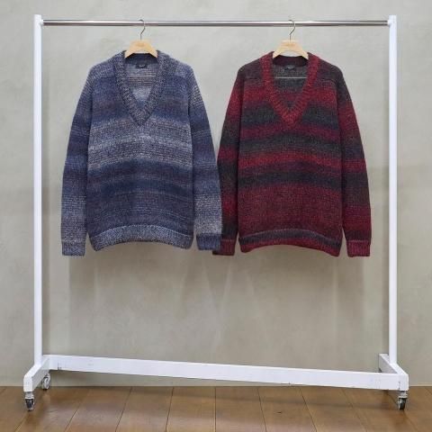 UNUSED * US2534 Mohair V-neck Knit(2Ÿ)