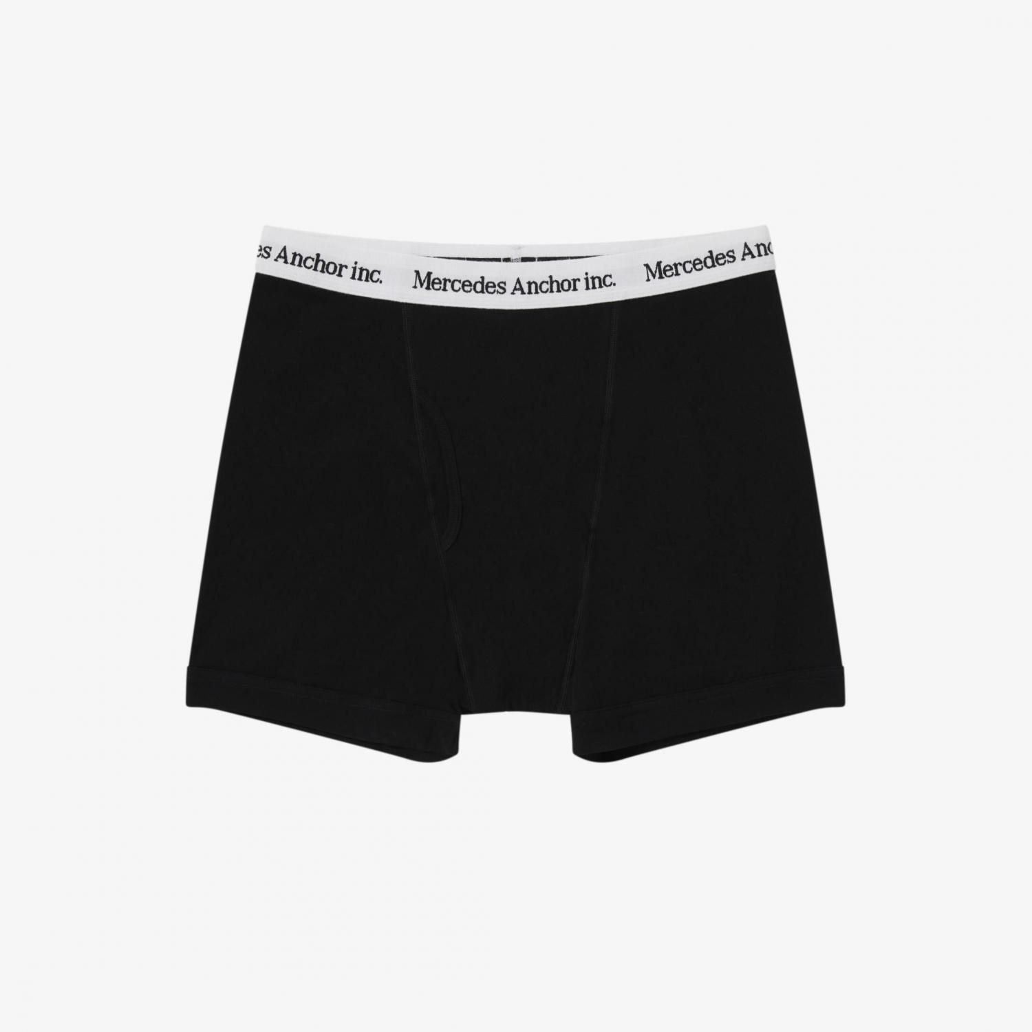 ANCHOR INC. * 2 PACK BOXERS * Black