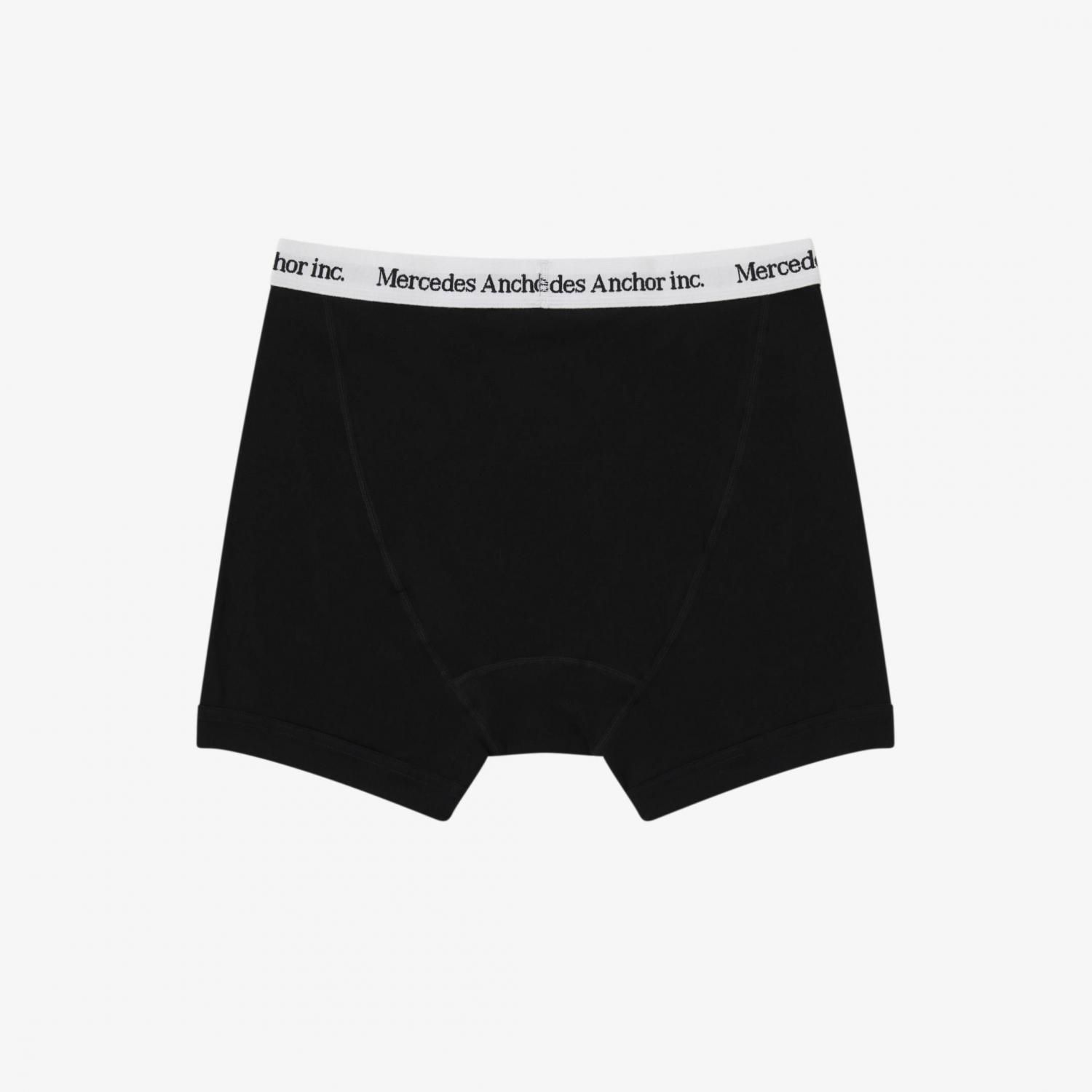 ANCHOR INC. * 2 PACK BOXERS * Black