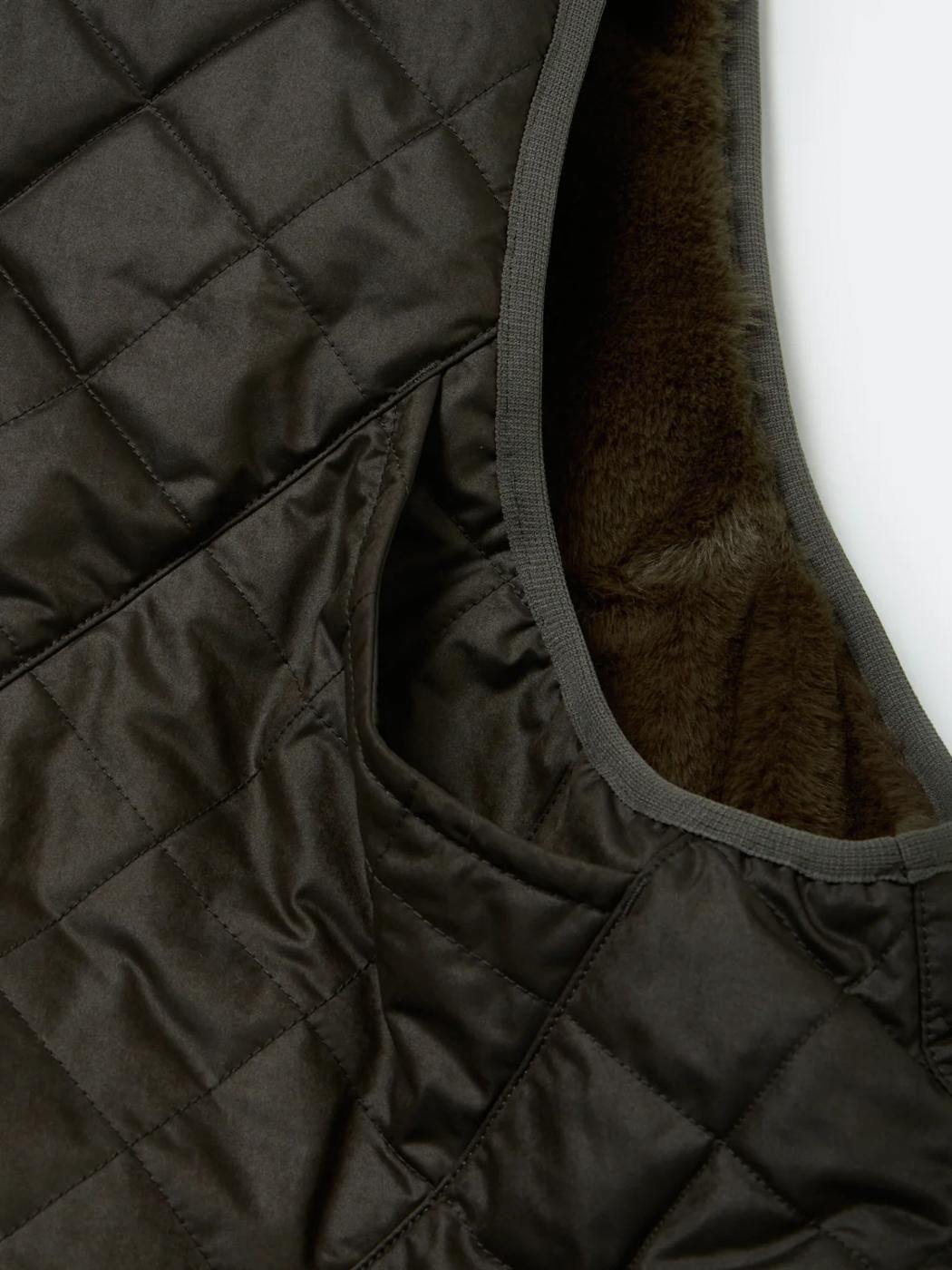 DAIWA PIER39 * BJ-44025W TECH REVERSIBLE BRITISH HUNTER FUR VEST(2色展開)