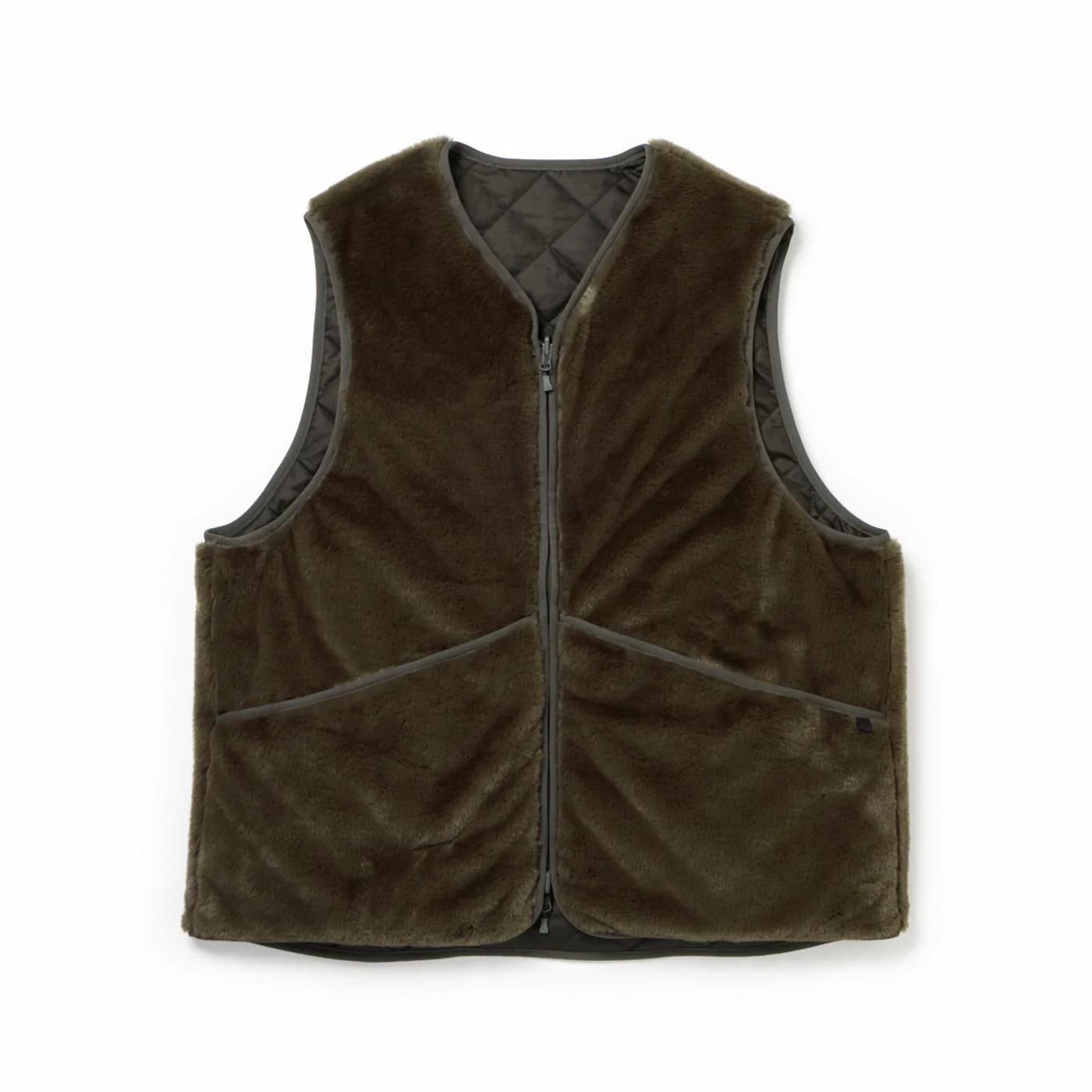 DAIWA PIER39 * BJ-44025W TECH REVERSIBLE BRITISH HUNTER FUR VEST(2色展開)