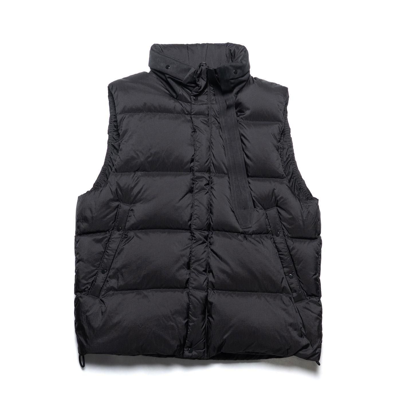 Ten-c * 25CTCUX03003 ANTARCTIC COMBO DOWN VEST * Black(999)