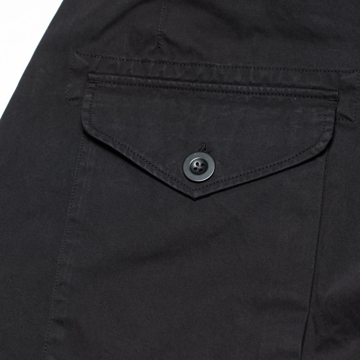 Ten-c * 25CTCUP04015 CARGO PANTS COTTON TWILL * Black(999)