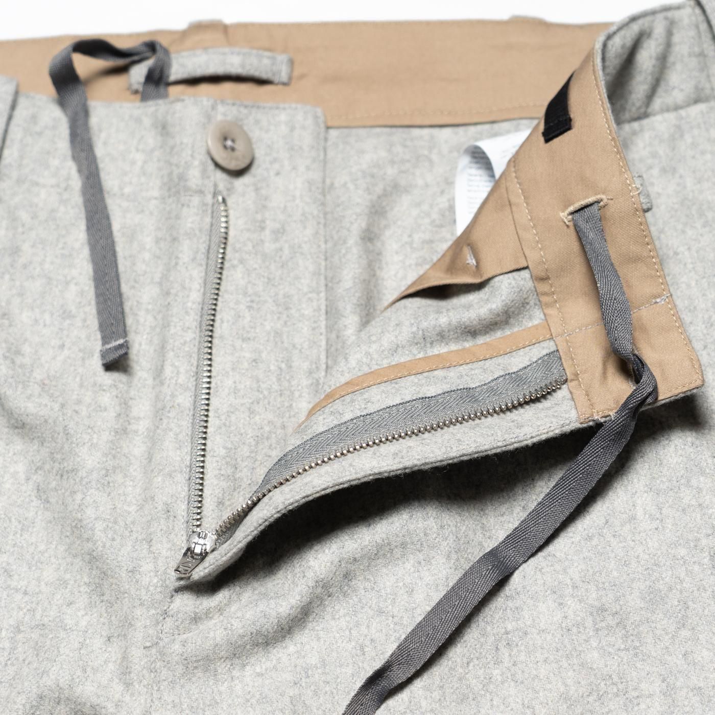 Ten-c * 25CTCUP04013 CARGO PANTS WOOL FLANNEL(2色展開)