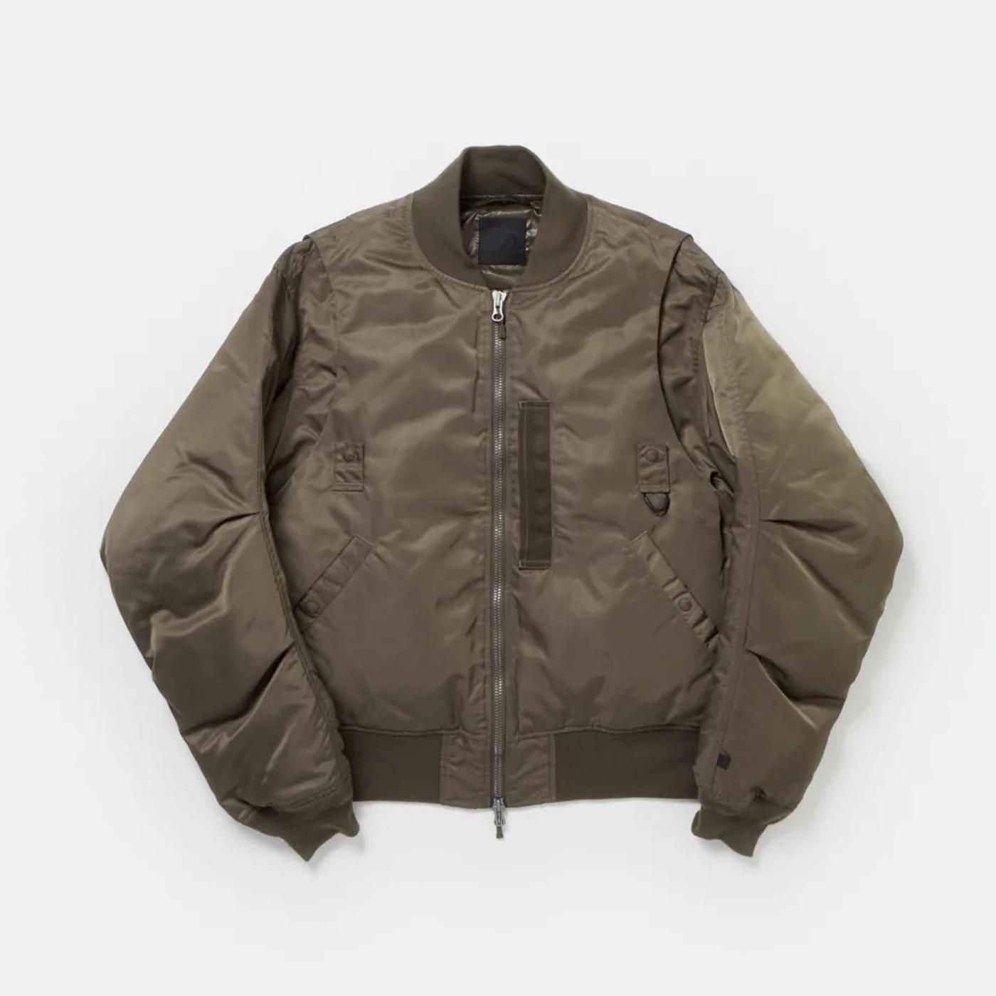 DAIWA PIER39 * BW-40025W TECH 2WAY MA-1 DOWN JACKET(2色展開)