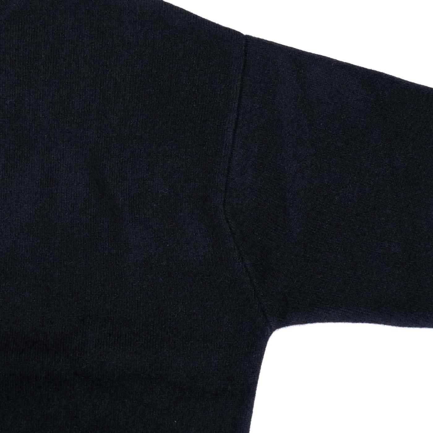 BODHI * HEAVYWEIGHT CREW CASHMERE * Black
