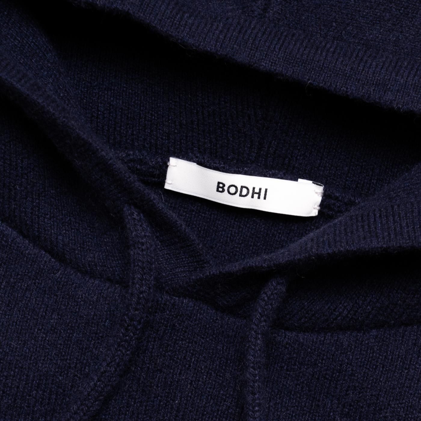 BODHI * HEAVYWEIGHT HOODIE CASHMERE * Dark Navy