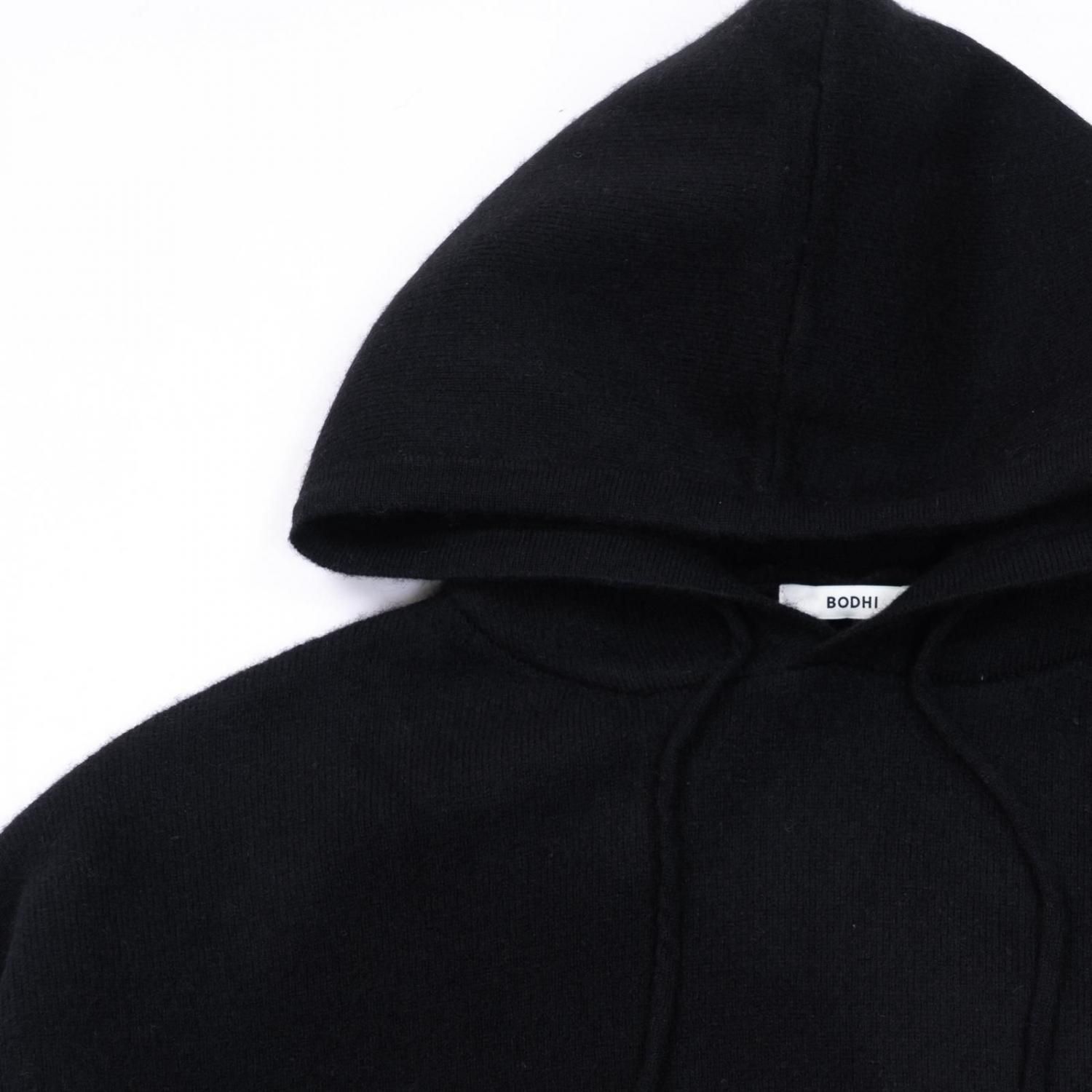 BODHI * HEAVYWEIGHT HOODIE CASHMERE * Black