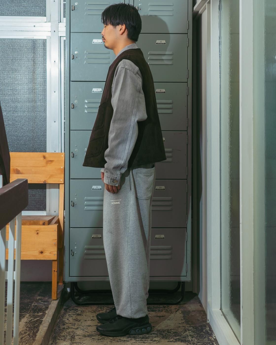 Unlikely * U25F-06-0002 Unlikely Shearling Work Vest * DarkBrown