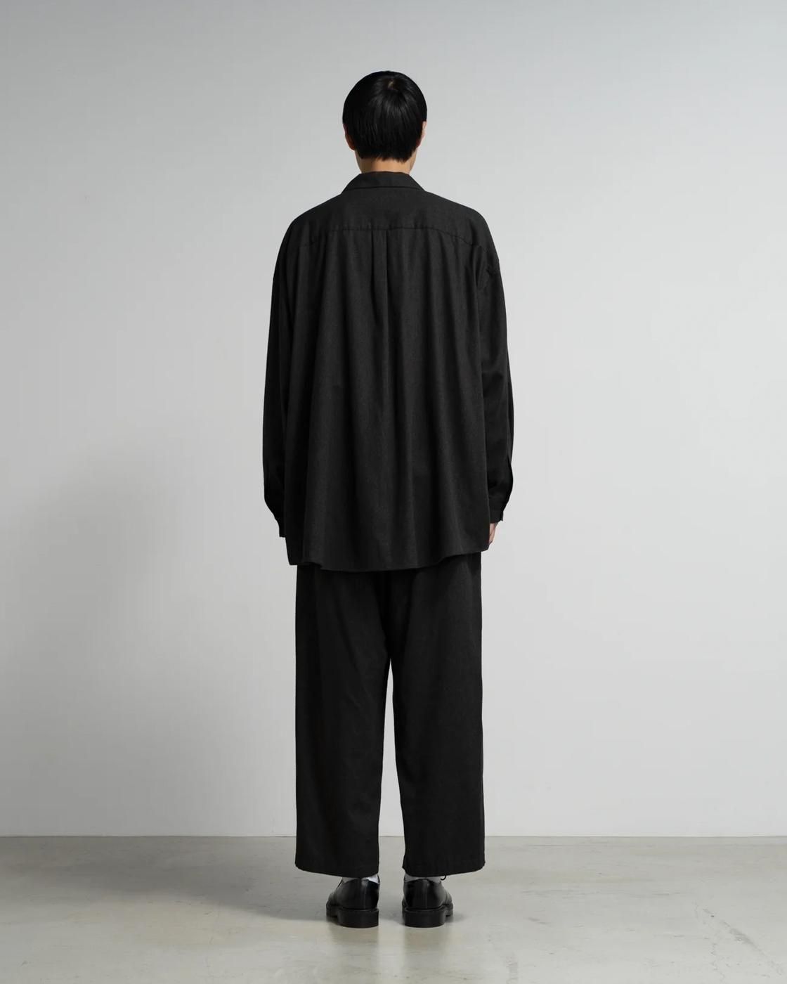 Graphpaper * GM254-50044 SIDOGRAS Cotton Herringbone Flannel Sleeping Shirt(3Ÿ)