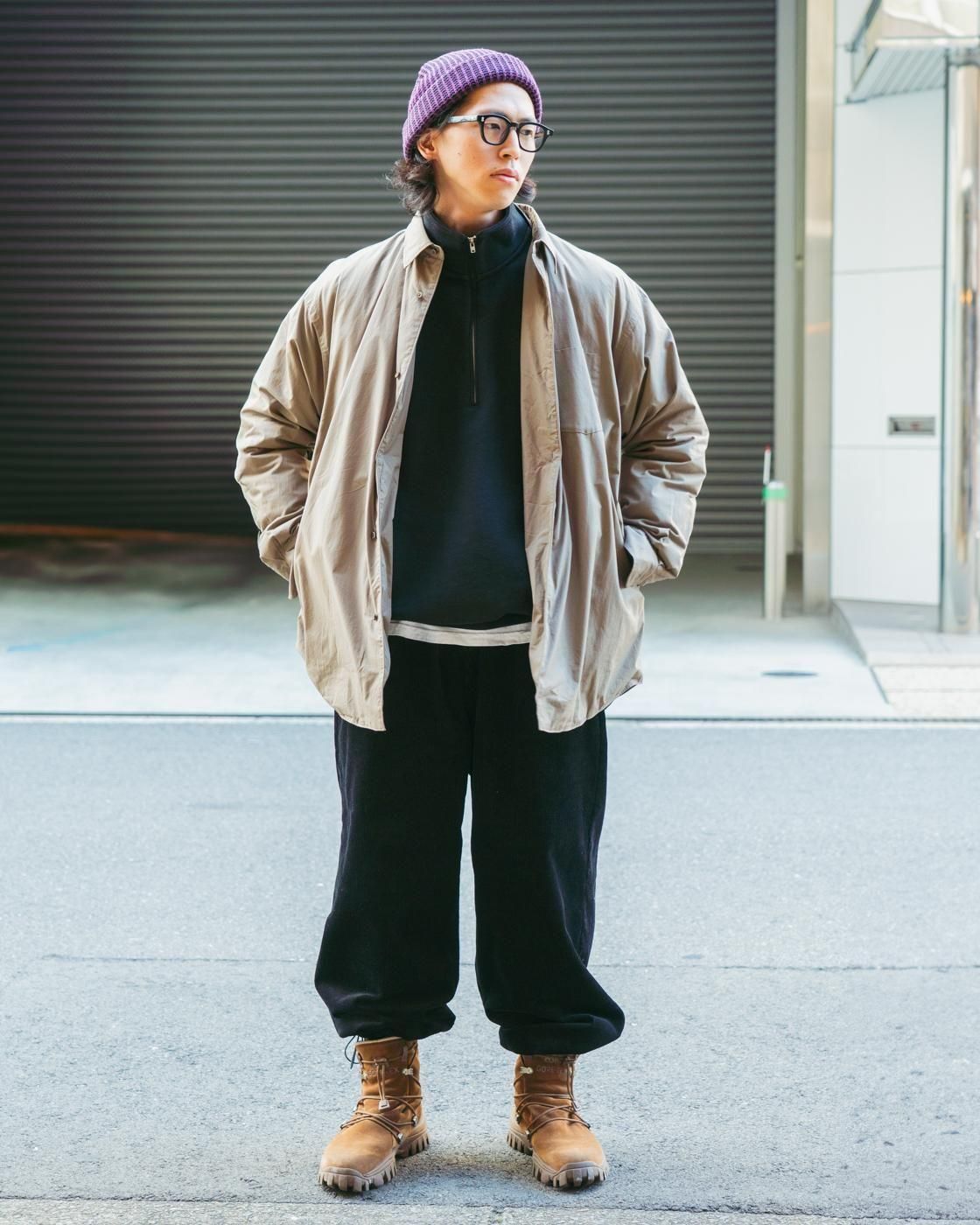 miffew * OVER DOWN SHIRTS * Olive | public