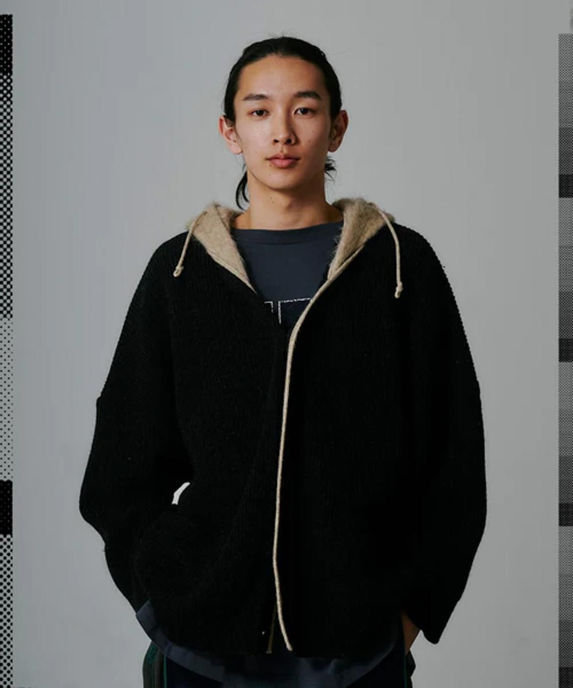 FACETASM * JOO-KU-U04 HOODED CARDIGAN(2Ÿ)