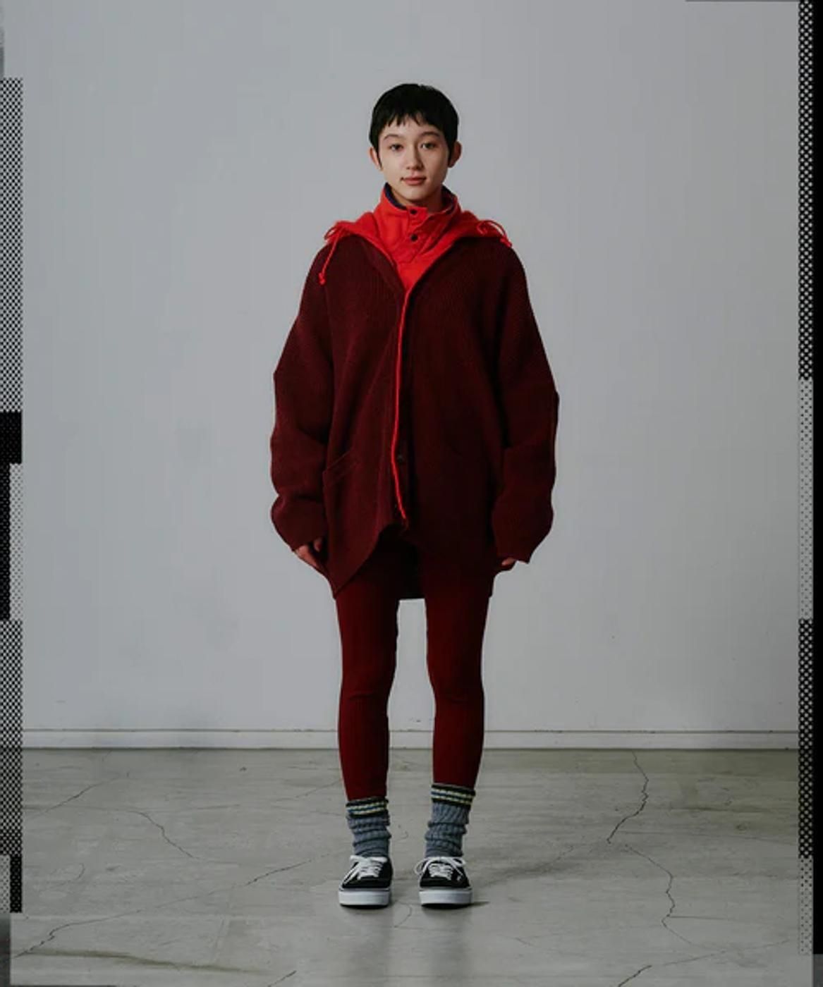 FACETASM * JOO-KU-U04 HOODED CARDIGAN(2Ÿ)