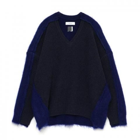 FACETASM * JOO-KU-U05 TWO-TONE KNIT(2Ÿ)