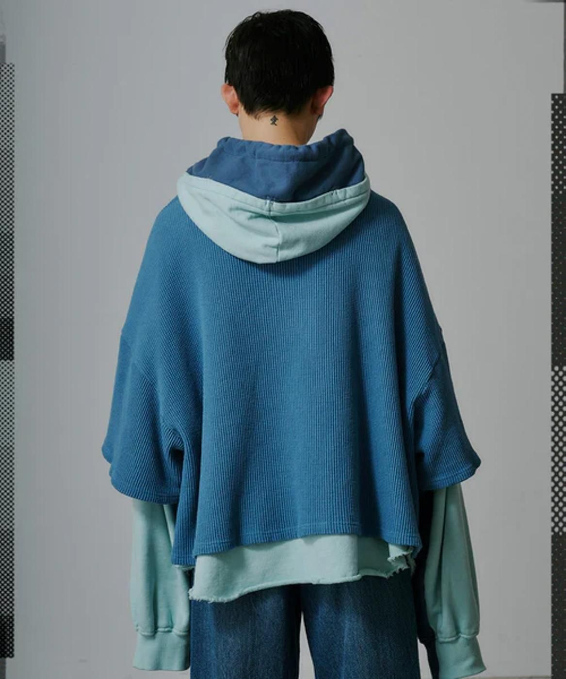 FACETASM * JOO-SW-U01 LAYERED HOODIE(3色展開)