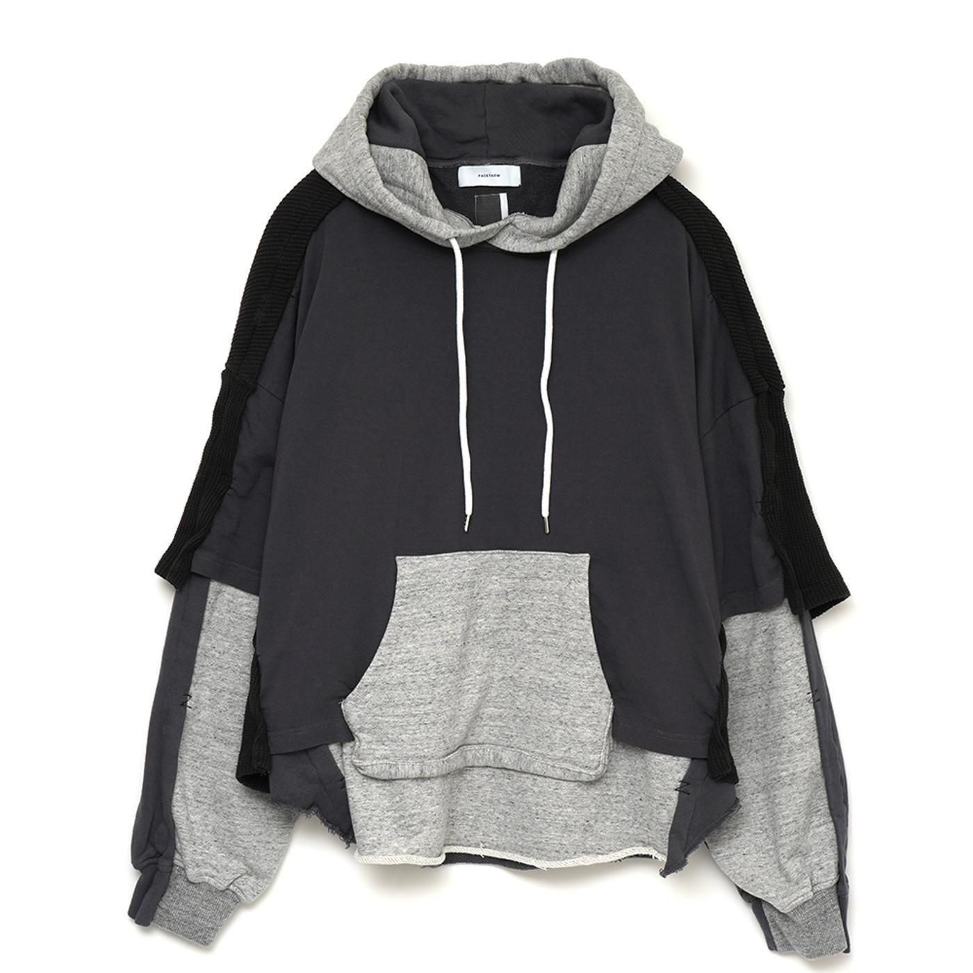 FACETASM * JOO-SW-U01 LAYERED HOODIE(3色展開)