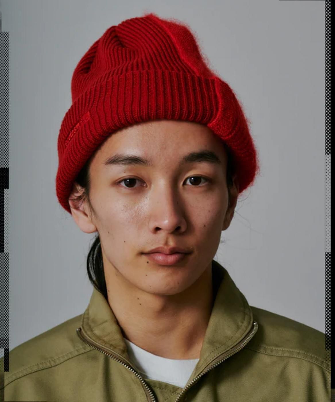 FACETASM * JOO-CAP-U01 TWO-TONE BEANIE(2色展開)