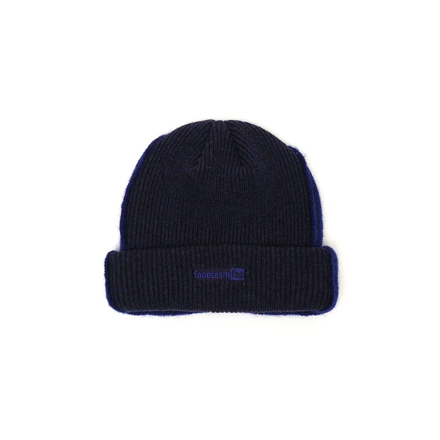 FACETASM * JOO-CAP-U01 TWO-TONE BEANIE(2色展開)