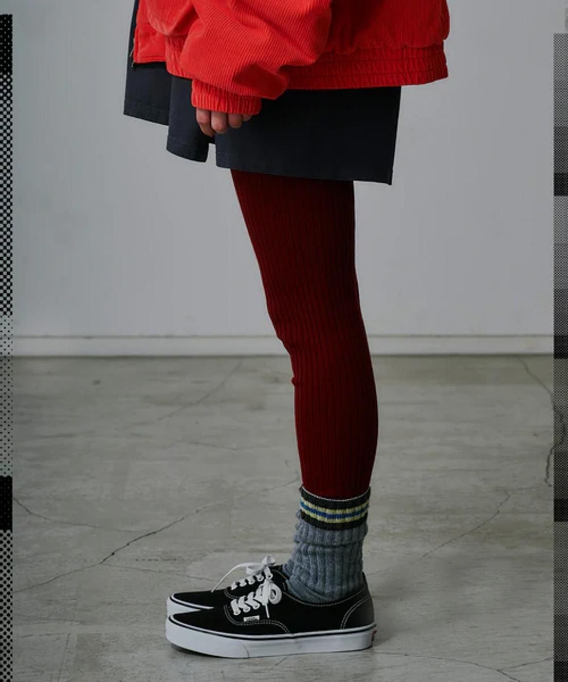 FACETASM * JOO-SOX-U01 RIB SOCKS(2色展開)