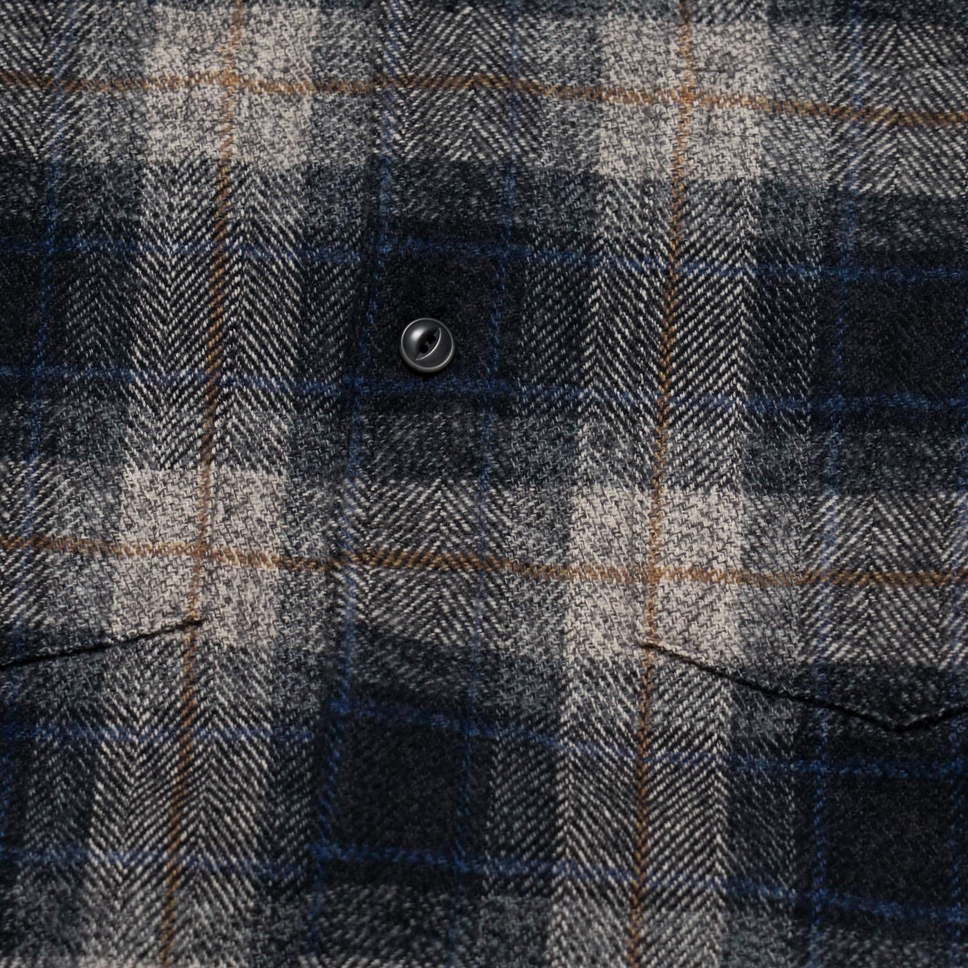 HOPPER'S BRUNCH * Shirt Jacket Brushed Cotton(2色展開)