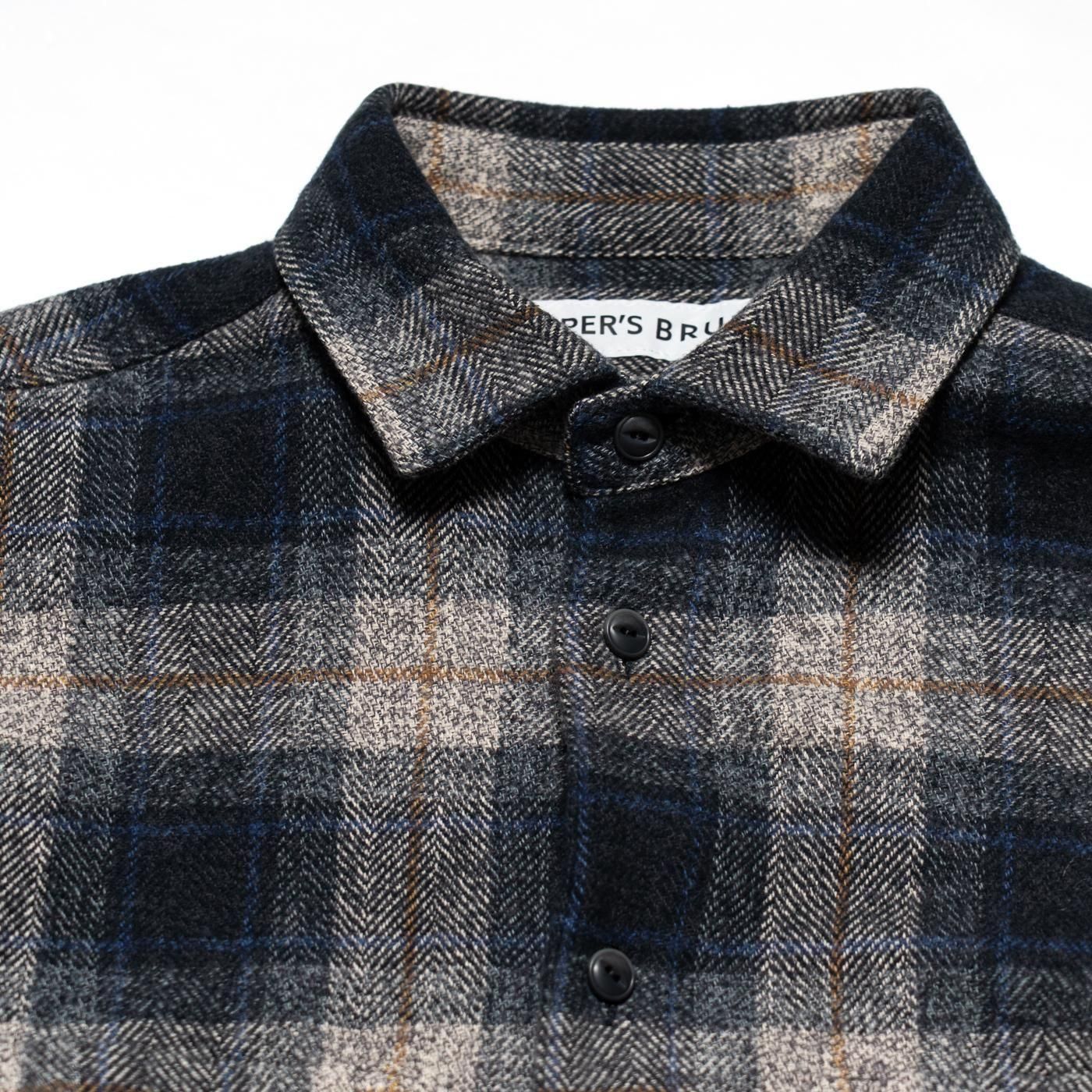HOPPER'S BRUNCH * Shirt Jacket Brushed Cotton(2色展開)