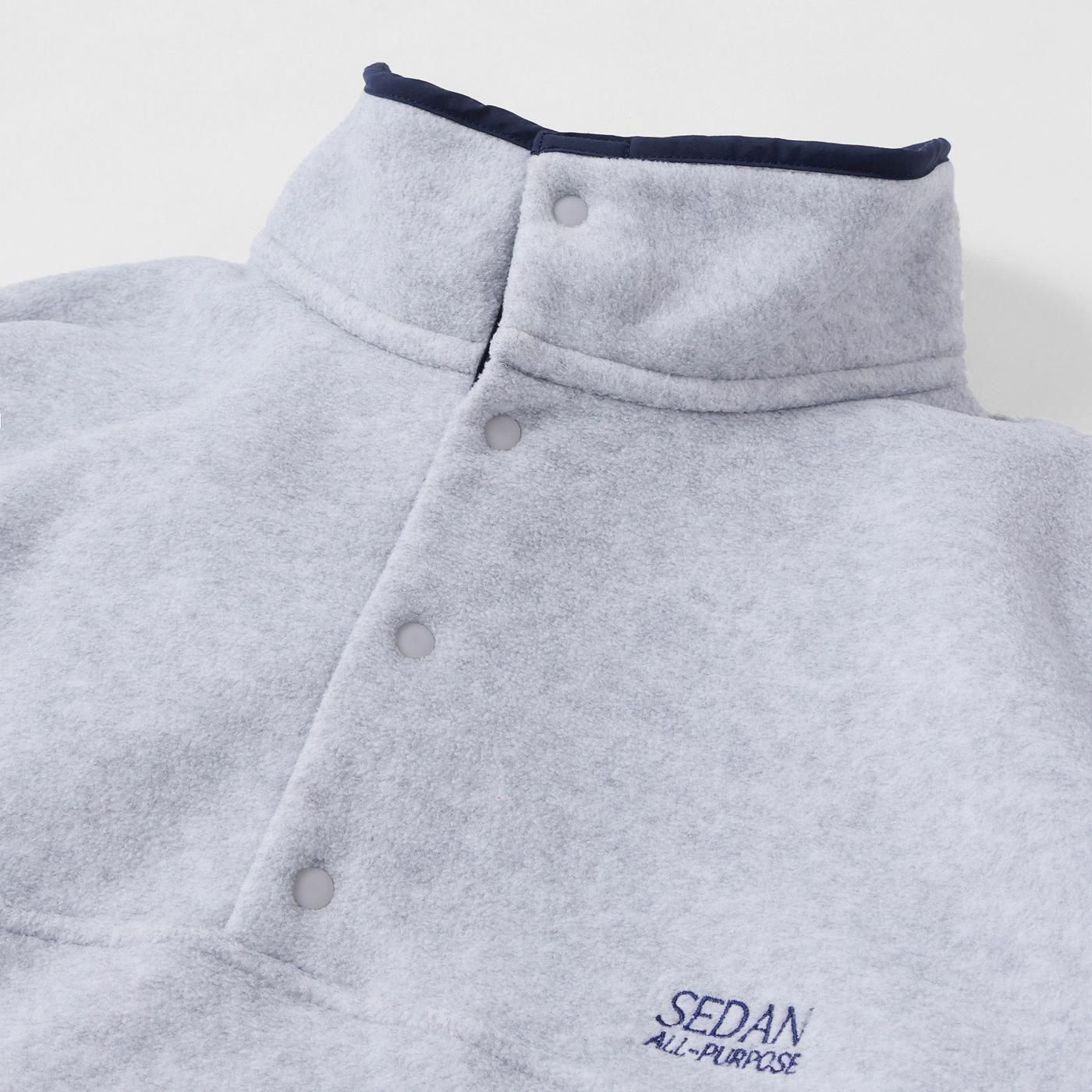 SEDAN ALL-PURPOSE * SD25F-CT11 Fleece Snap Pullover(2Ÿ)