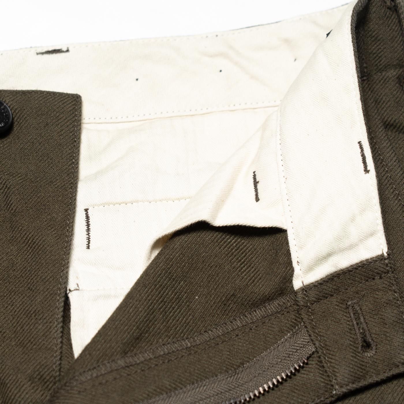 COMME des GARCONS HOMME * HP-P036 Cotton Wool Cargo Pants * Khaki