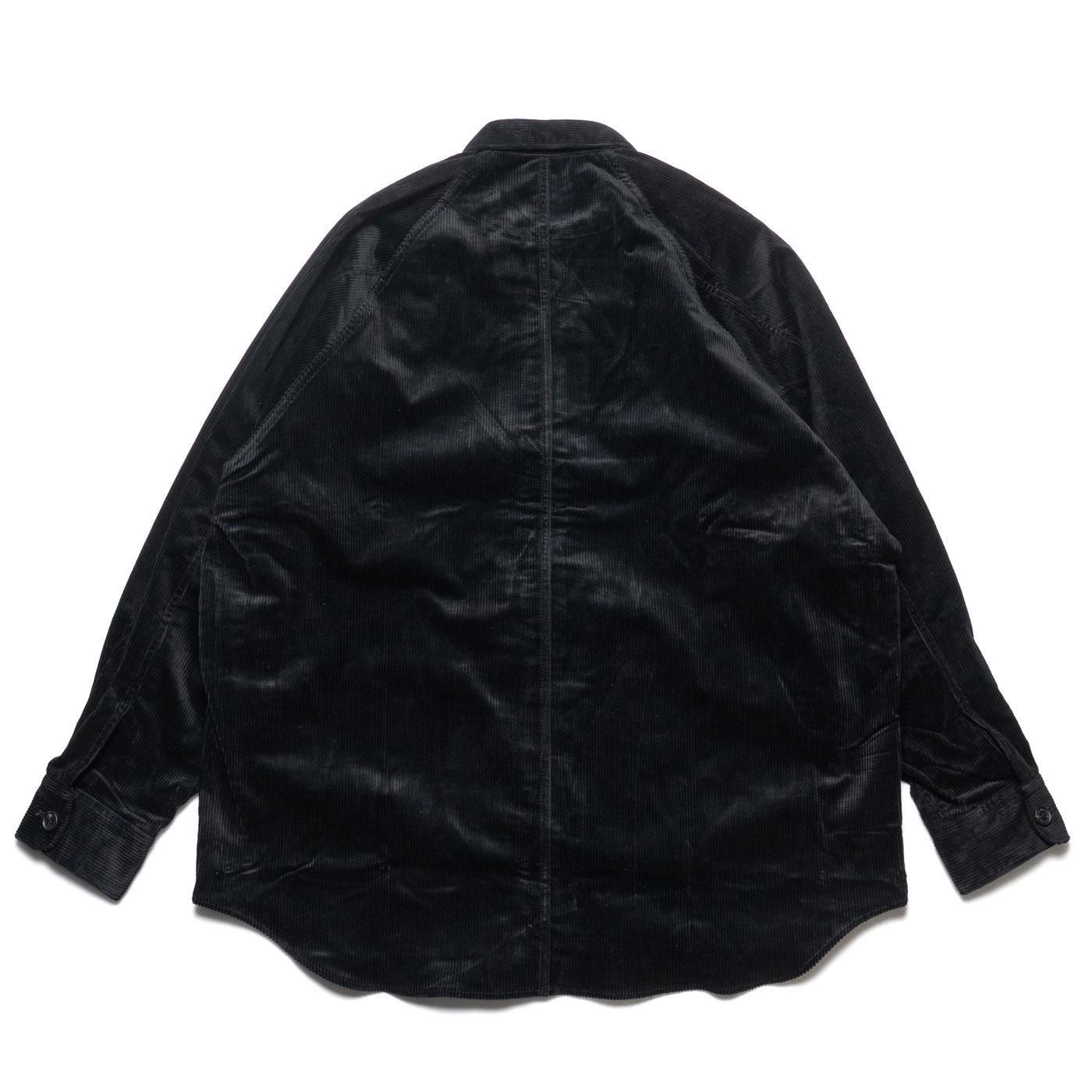 COMME des GARCONS HOMME * HP-B029 Corduroy Coverall Shirt * Black