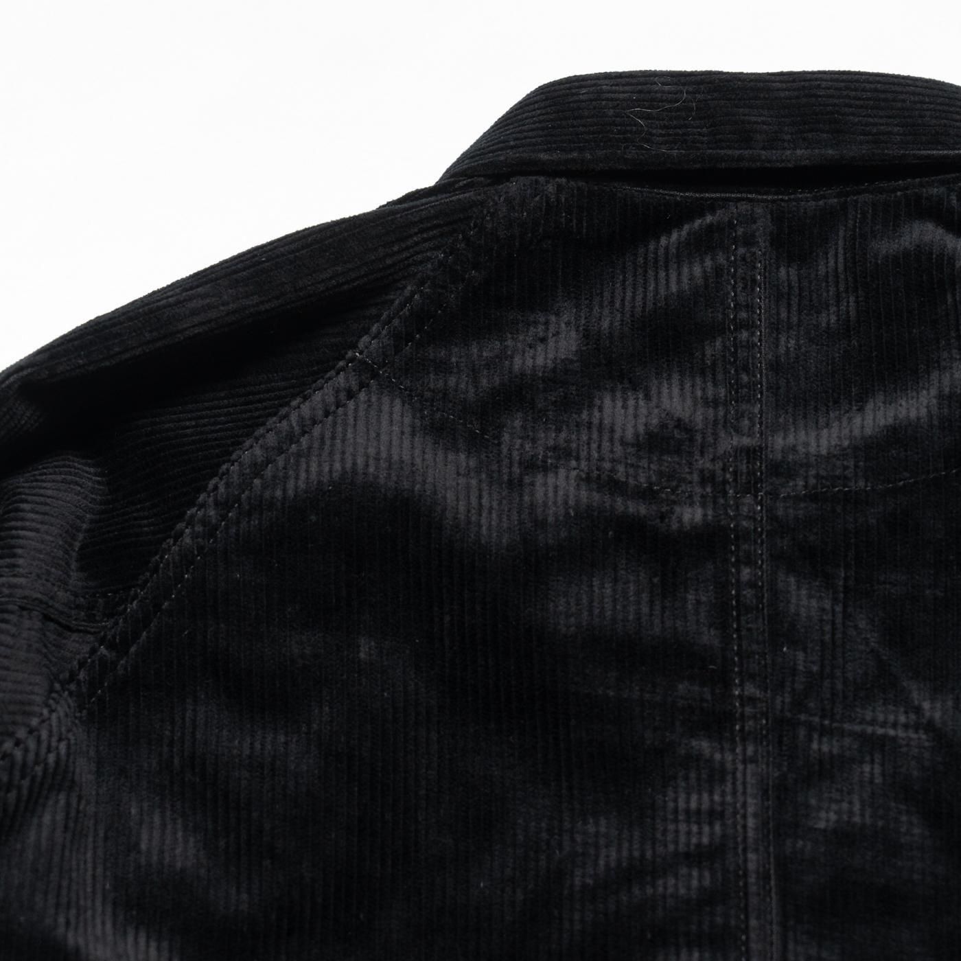 COMME des GARCONS HOMME * HP-B029 Corduroy Coverall Shirt * Black