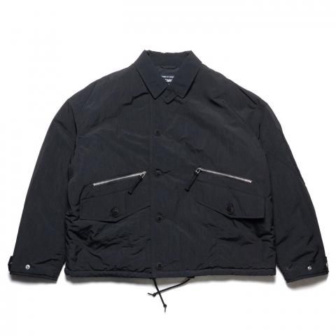 COMME des GARCONS HOMME * HP-J027 Nylon Tusser Militgary Blouson * Black