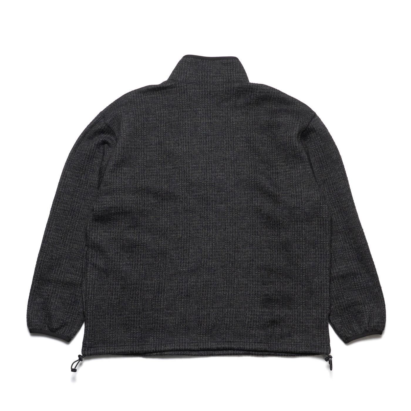 COMME des GARCONS HOMME * HP-T023 Shetland Wool Glen Check Snap Jacket * Grey