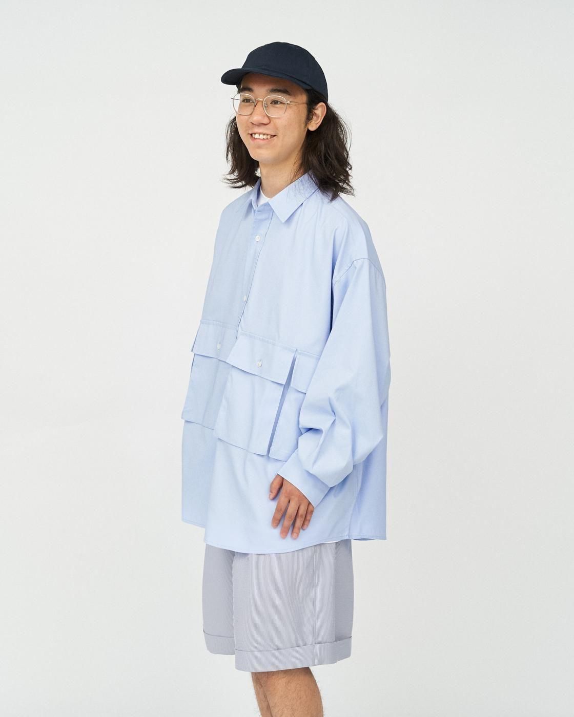 FreshService * DRY OXFORD FLAP POCKET L/S SHIRT(4Ÿ)