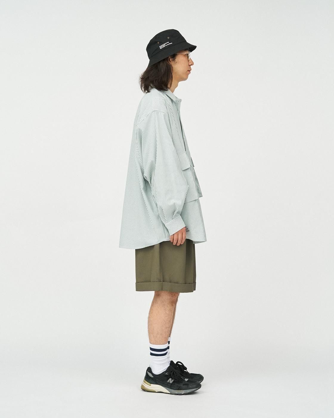 FreshService * DRY OXFORD FLAP POCKET L/S SHIRT(4Ÿ)