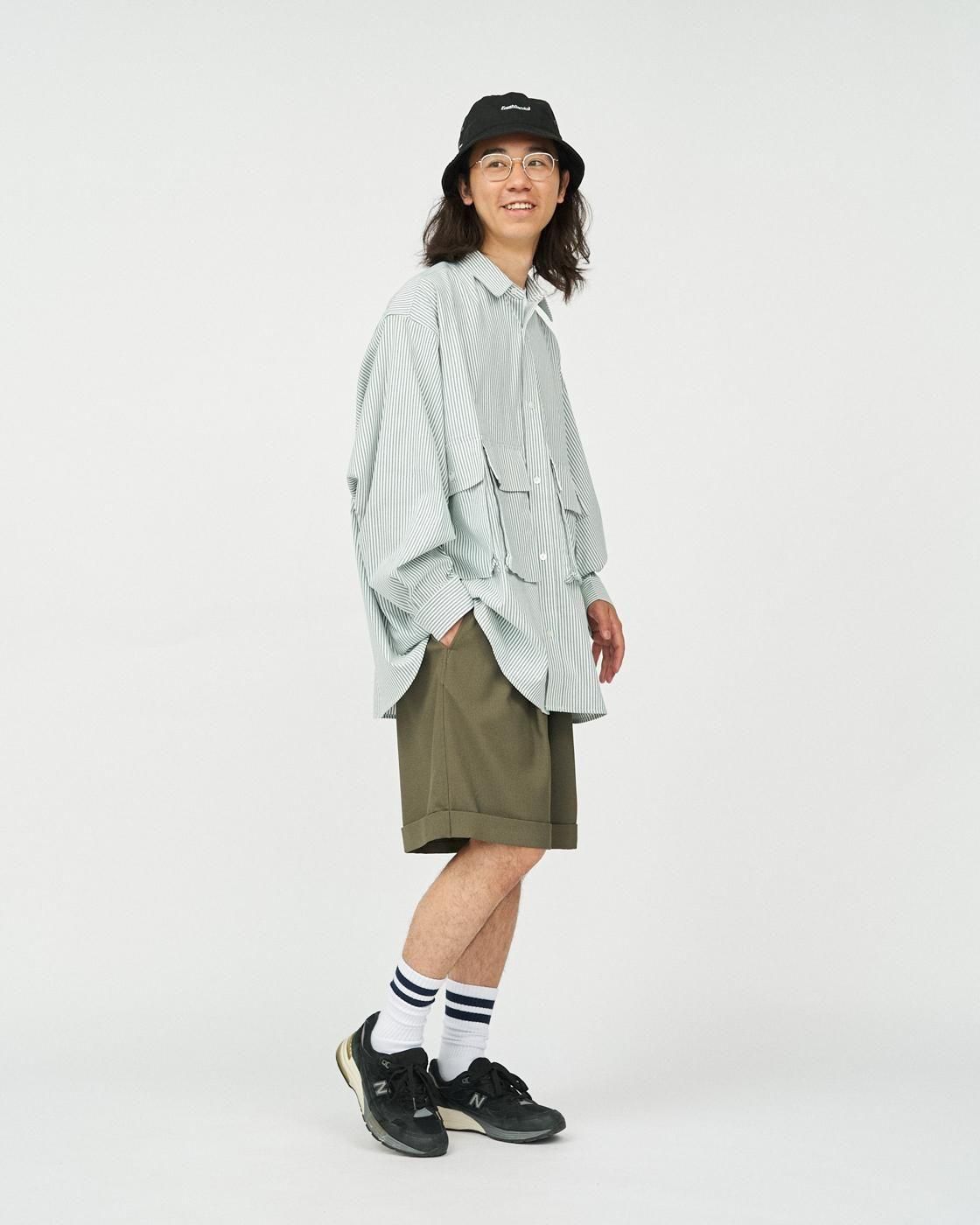 FreshService * DRY OXFORD FLAP POCKET L/S SHIRT(4Ÿ)