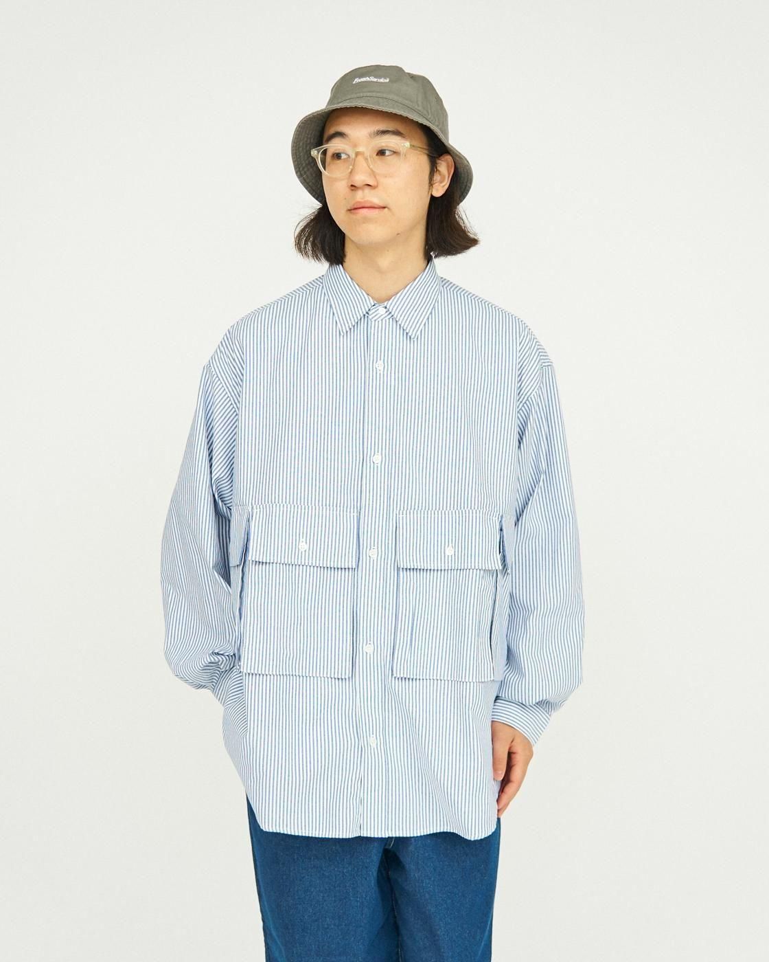 FreshService * DRY OXFORD FLAP POCKET L/S SHIRT(4Ÿ)