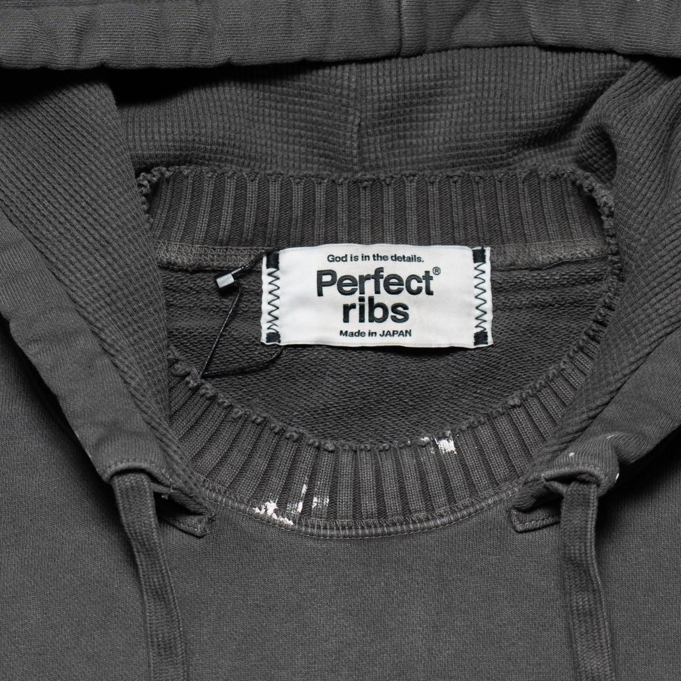 Perfect ribs * PR534034FP After Hoodie w/Pigment Paint(4色展開)