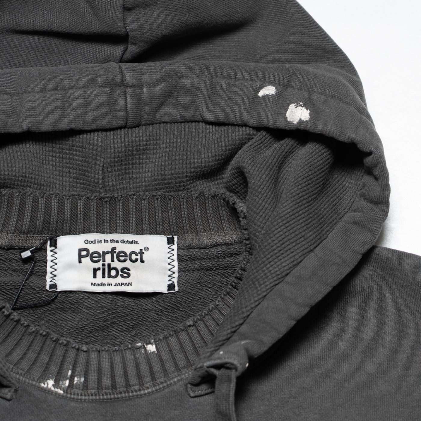 Perfect ribs * PR534034FP After Hoodie w/Pigment Paint(4色展開)