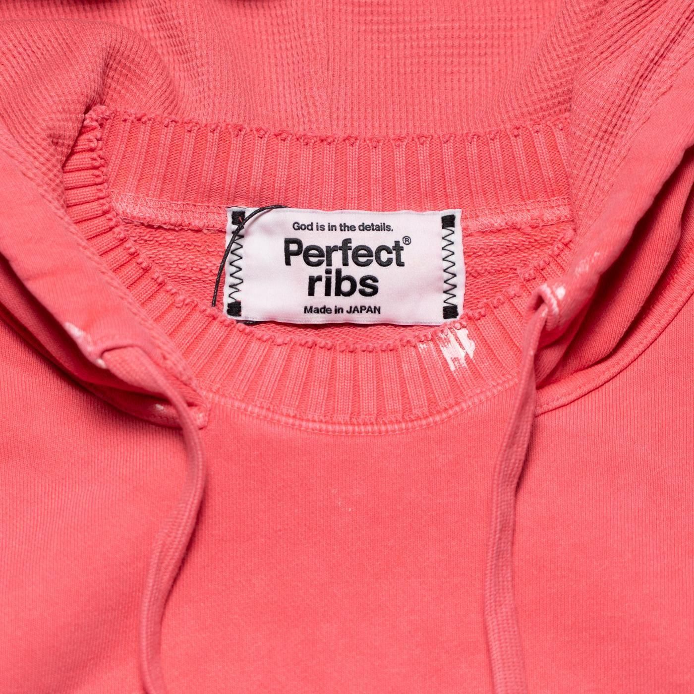 Perfect ribs * PR534034FP After Hoodie w/Pigment Paint(4色展開)