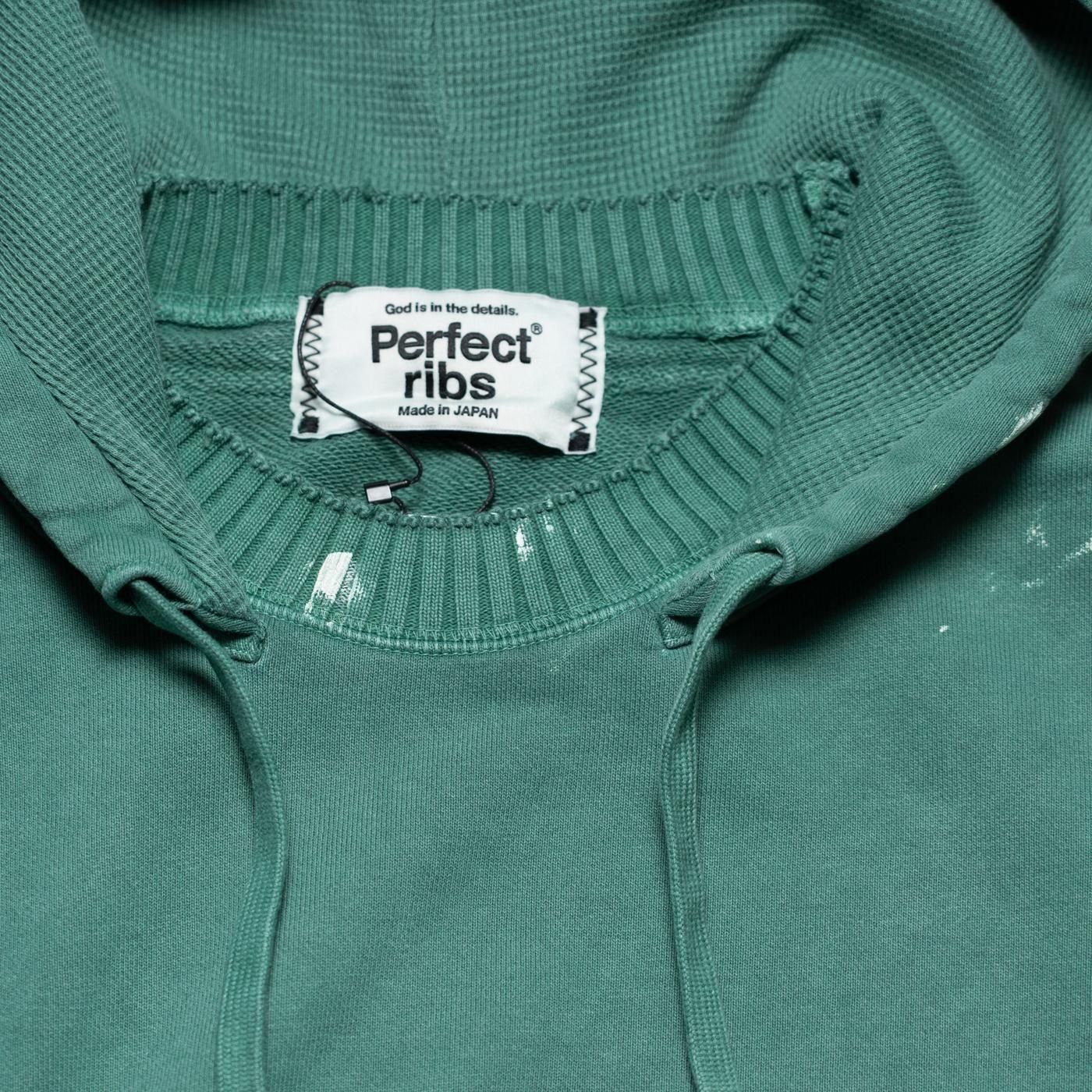 Perfect ribs * PR534034FP After Hoodie w/Pigment Paint(4色展開)