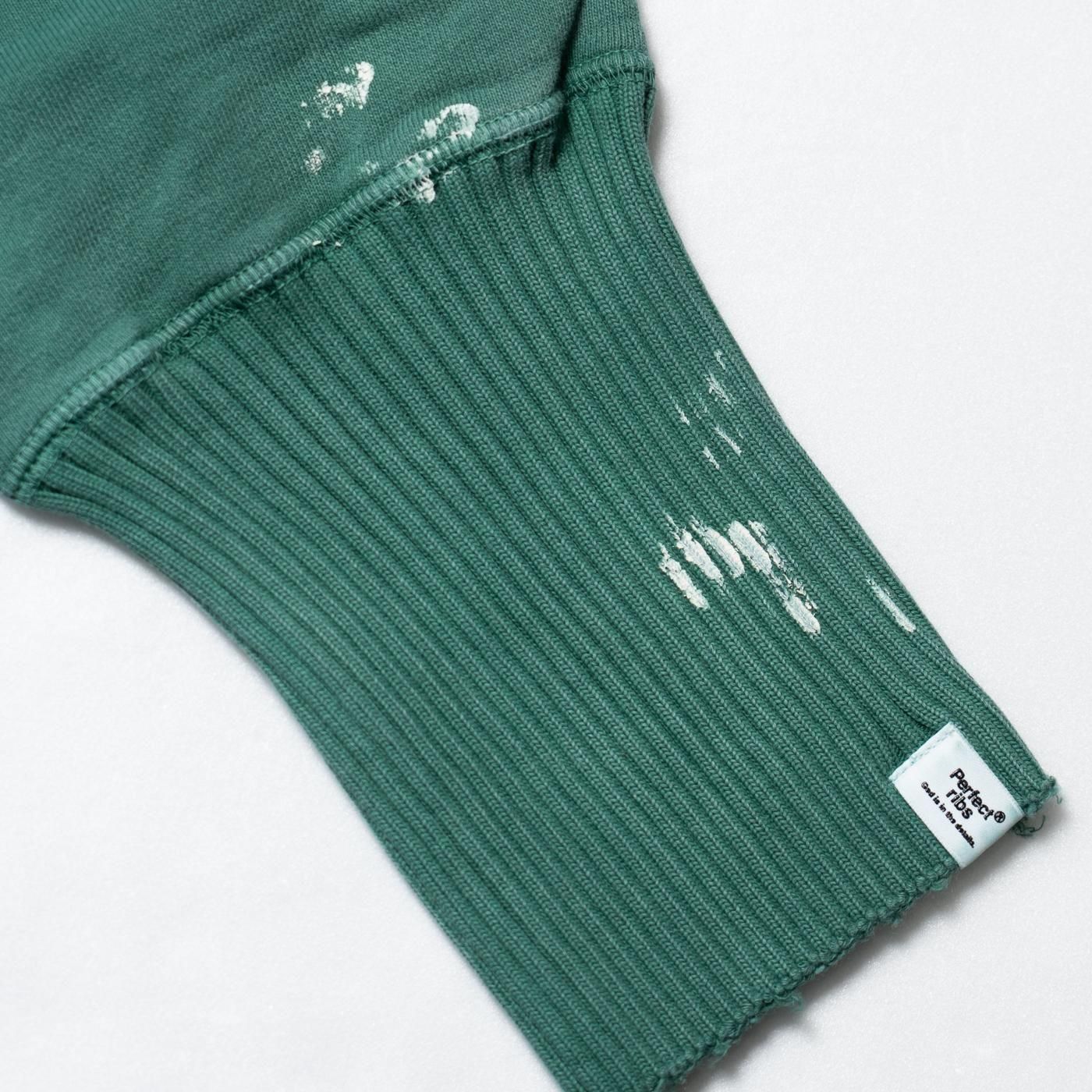 Perfect ribs * PR534034FP After Hoodie w/Pigment Paint(4色展開)