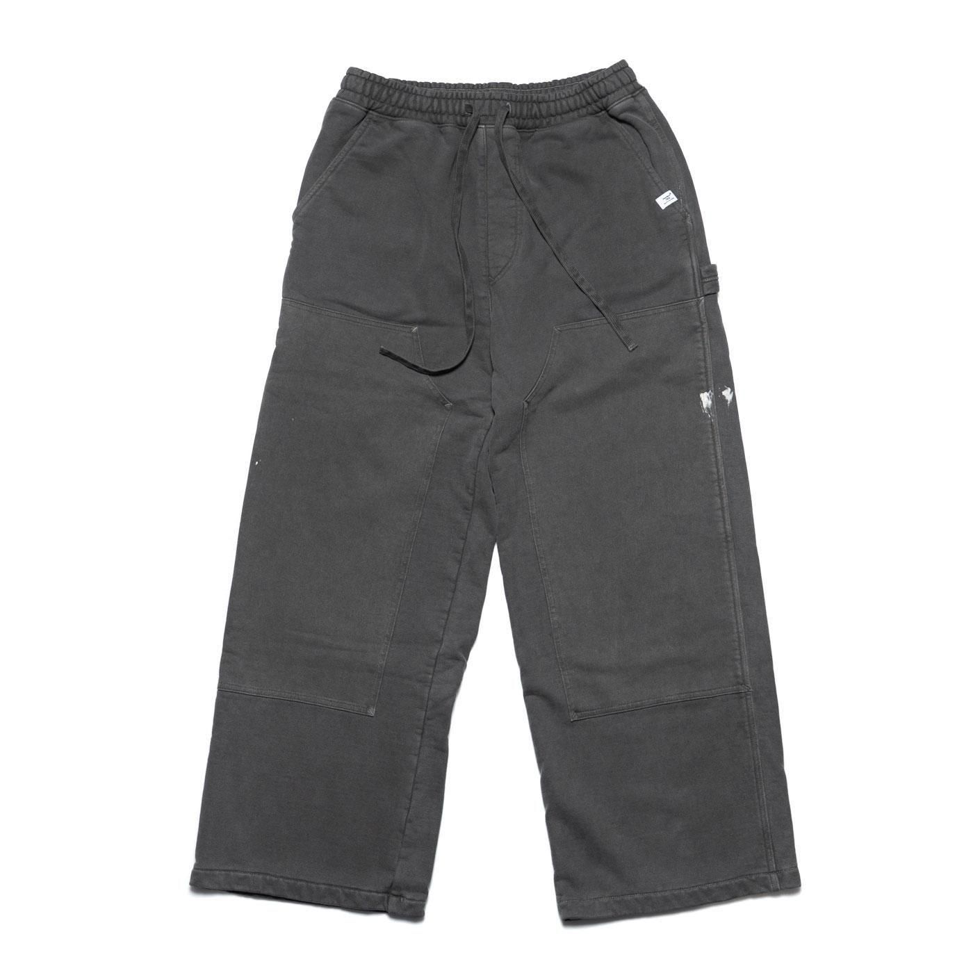 Perfect ribs * PR534051FP Wide Painter Pants Fade with Pigment Paint * Fade Black