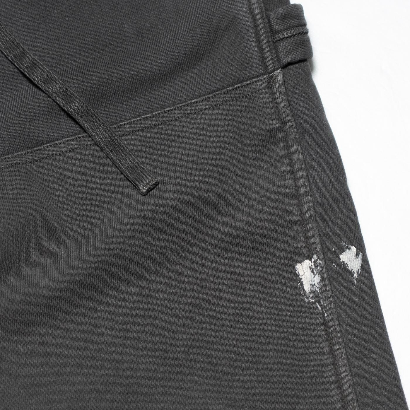 Perfect ribs * PR534051FP Wide Painter Pants Fade with Pigment Paint * Fade Black